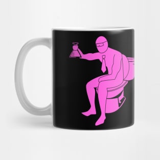 Doing Research - Pink Mug